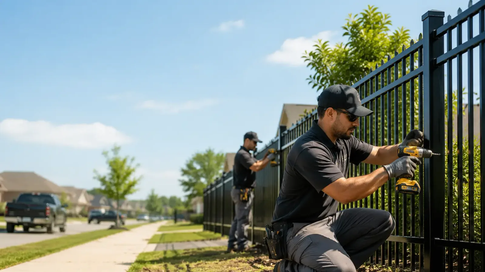 Metal Fence Installation in Waynesville, NC
